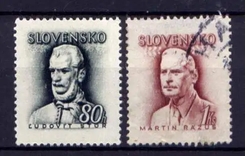 Slowakei Nr.132/3               O  used **  MNH                (073)