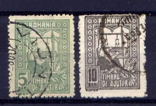 Rumänien Zwangszuschlag Ajutor Nr.7/8               O  used                (1049)