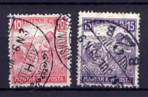 Ungarn Nr.186/7        O  used        (2454)
