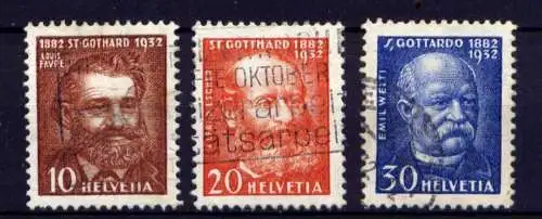 (1975) Schweiz Nr.259/61       O  gestempelt