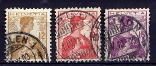 (1964) Schweiz Nr.114/6       O  gestempelt