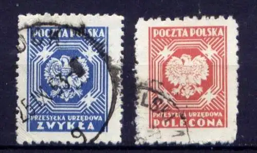 Polen Dienst Nr.21/2          O  used         (1814)