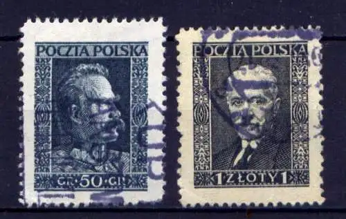Polen Nr.257/8         O  used         (1758)