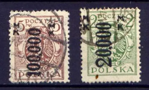 (1739) Polen Nr.189/90         O  gestempelt