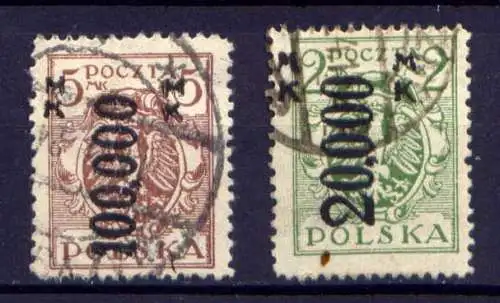 Polen Nr.189/90         O  used         (1739)