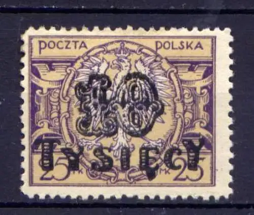 Polen Nr.185         *  unused         (1736)