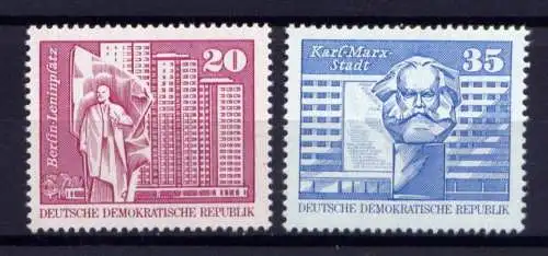DDR Nr.1820/1                                    **  MNH       (26300) ( Jahr 1973 )