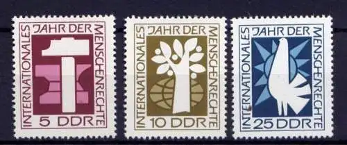 (26286) DDR Nr.1368/70                                   **  postfrisch