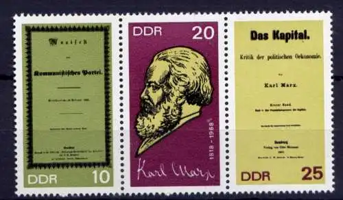 (26285) DDR Nr.1365/7 A Streifen                                  **  postfrisch