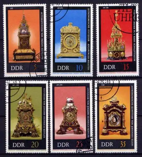 (26192) DDR Nr.2055/60                              O  gestempelt