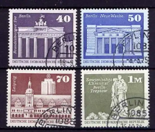 DDR Nr.1879/82                            O  used       (26121) ( Jahr 1973 )