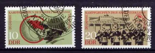 (26119) DDR Nr.1874/5                            O  gestempelt