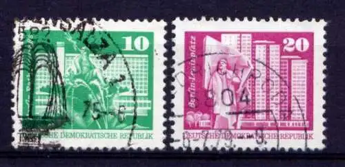 DDR Nr.1868/9                            O  used       (26115) ( Jahr 1973 )