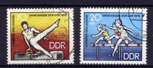 (26016) DDR Nr.1594/5                            O  gestempelt