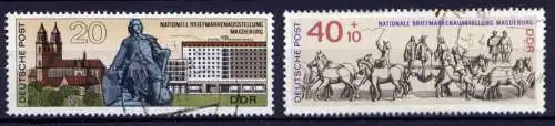 DDR Nr.1513/4                          O  used       (25984) ( Jahr 1969 )