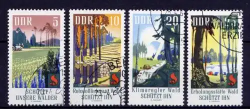 DDR Nr.1462/5                         O  used       (25968) ( Jahr 1969 )