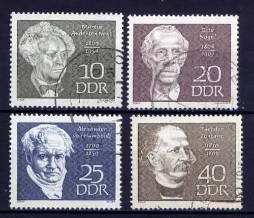 DDR Nr.1440/3                         O  used       (25962) ( Jahr 1969 )