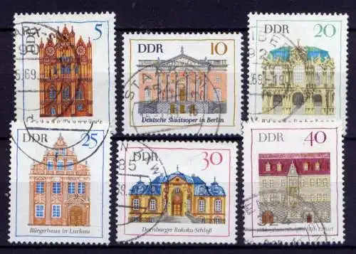 DDR Nr.1434/9                         O  used       (25961) ( Jahr 1969 )