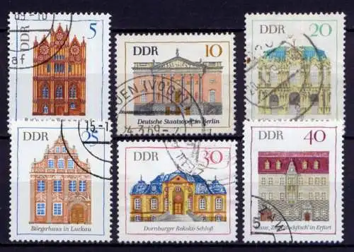 DDR Nr.1434/9                         O  used       (25960) ( Jahr 1969 )