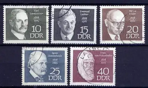 (25941) DDR Nr.1386/90                         O  gestempelt