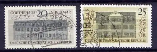 DDR Nr.1329/30                        O  used       (25930) ( Jahr 1967 )