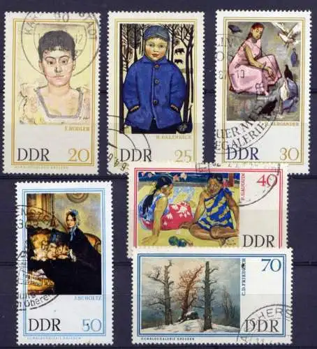 (25923) DDR Nr.1262/7                        O  gestempelt
