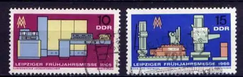 DDR Nr.1159/60                       O  used       (25902) ( Jahr 1966 )