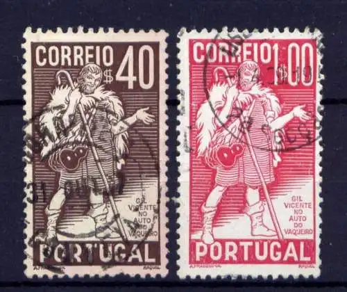 (1031) Portugal Nr.599/600           O  gestempelt