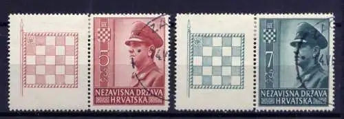 Kroatien Nr.100/1 Zf             O  used            (145)