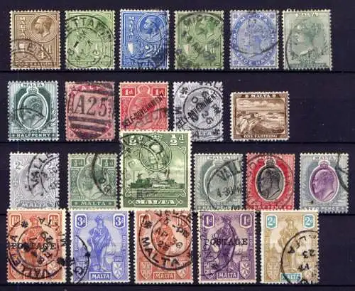 Malta Lot/ kleine Sammlung                  (053)