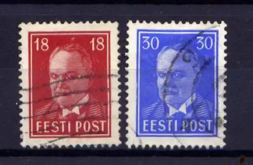 (207) Estland Nr.146/7          O  gestempelt