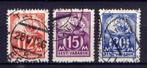 Estland Nr.57/9          O  used          (193)