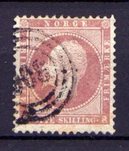 (1418) Norwegen Nr.5      O  gestempelt