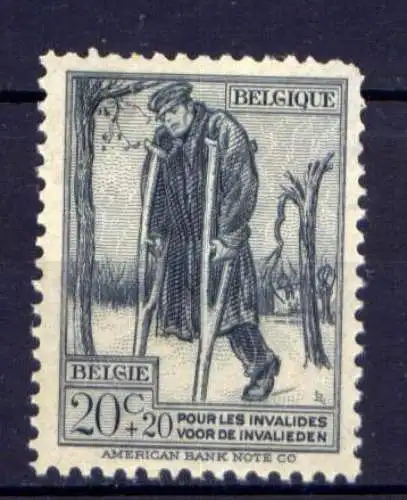 Belgien Nr.185          (*)  no gum           (1646)