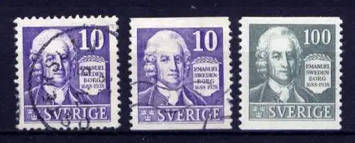 Schweden Nr. 243/4       O  used  + *  unused      (1671)