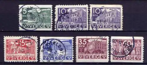 (1669) Schweden Nr. 221/6       O  gestempelt