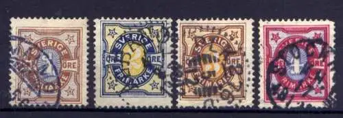 (1658) Schweden Nr. 50/3       O   gestempelt