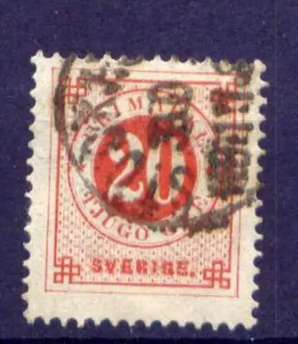 (1653) Schweden Nr. 34       O  gestempelt