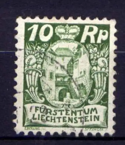 (155) Liechtenstein Nr. 68          O  gestempelt