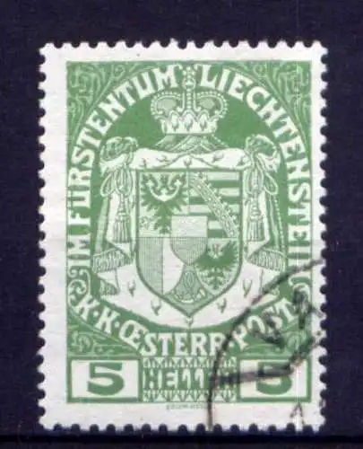 (152) Liechtenstein Nr. 5          O  gestempelt