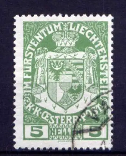 Liechtenstein Nr. 5          O  used            (152)