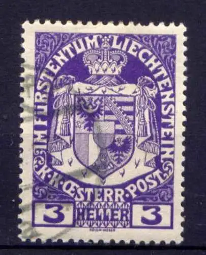 Liechtenstein Nr. 4          O  used            (151)