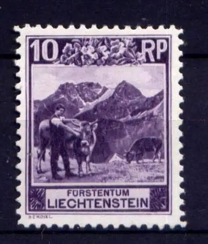 (146) Liechtenstein Nr. 96          *  ungebraucht