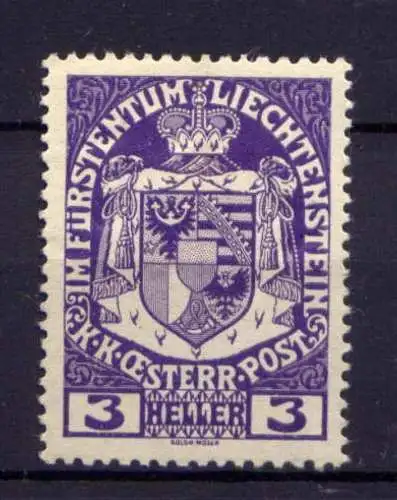 (137) Liechtenstein Nr.4          *  ungebraucht