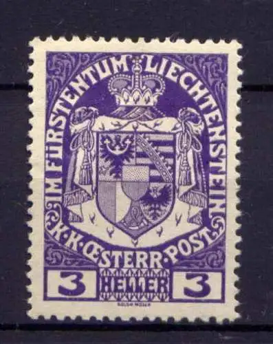 Liechtenstein Nr.4          *  unused            (137)