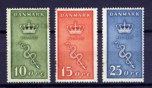 (855) Dänemark Nr.177/9        *  ungebraucht