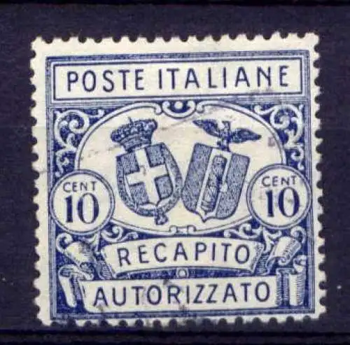 Italien Gebührenmarke Nr.1        O  used                (841)