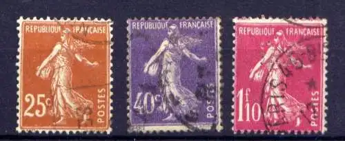 Frankreich Nr.215/7        O  used       (1754)
