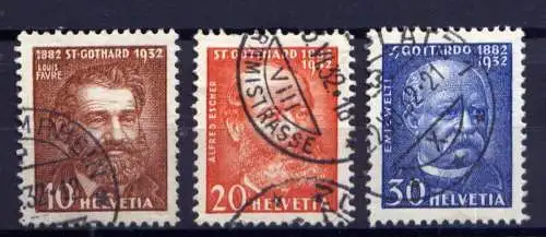 Schweiz Nr.259/61         O  used       (1946)