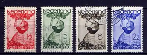 (1131) Niederlande Nr.287/90        O  gestempelt